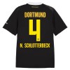 Borussia Dortmund N. Schlotterbeck 4 Pelipaita Vieras 2026-27 Borussia Dortmund N. Schlotterbeck 4 Pelipaita Vieras 2026-27
