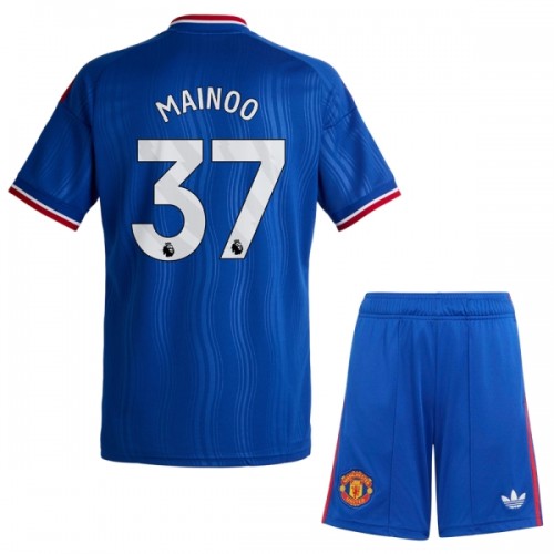 Manchester United Mainoo 37 Pelipaita Vieras 2026-27 - Lasten Manchester United Mainoo 37 Pelipaita Vieras 2026-27 - Lasten