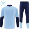 Ajax Quarter Zip Training Huppari 2026-27 Sininen - Lasten