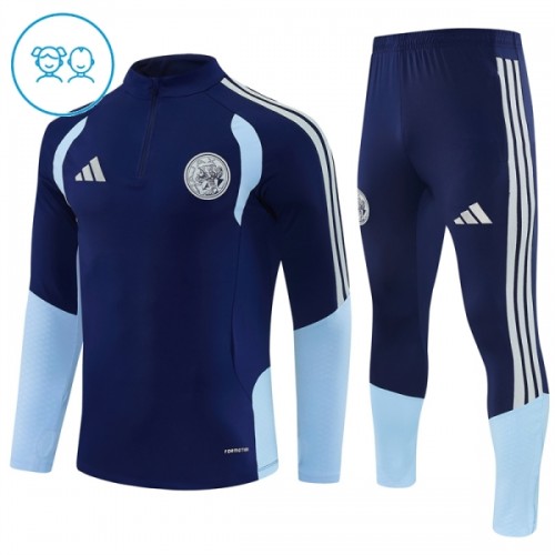 Ajax Quarter Zip Training Huppari 2026-27 Sininen - Lasten Ajax Quarter Zip Training Huppari 2026-27 Sininen - Lasten