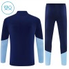 Ajax Quarter Zip Training Huppari 2026-27 Sininen - Lasten