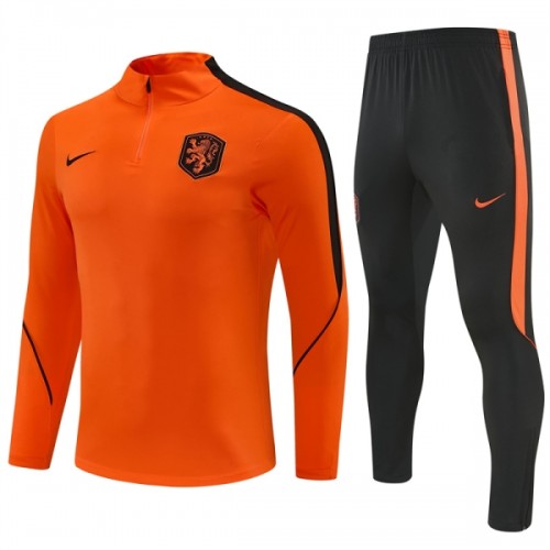 Alankomaat Quarter Zip Training Huppari 2026-27 Oranssi Alankomaat Quarter Zip Training Huppari 2026-27 Oranssi