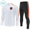 Alankomaat Quarter Zip Training Huppari 2026-27 Valkoinen - Lasten Alankomaat Quarter Zip Training Huppari 2026-27 Valkoinen - Lasten