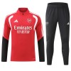 Arsenal Quarter Zip Training Huppari 2026-27 Punainen Arsenal Quarter Zip Training Huppari 2026-27 Punainen