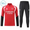 Arsenal Quarter Zip Training Huppari 2026-27 Punainen - Lasten Arsenal Quarter Zip Training Huppari 2026-27 Punainen - Lasten