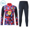 Barcelona Quarter Zip Training Huppari 2026-27 Punainen - Lasten Barcelona Quarter Zip Training Huppari 2026-27 Punainen - Lasten