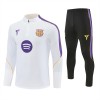 Barcelona Quarter Zip Training Huppari 2026-27 Valkoinen Barcelona Quarter Zip Training Huppari 2026-27 Valkoinen