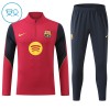 FC Barcelona Quarter Zip Training Huppari 2026-27 Punainen - Lasten FC Barcelona Quarter Zip Training Huppari 2026-27 Punainen - Lasten