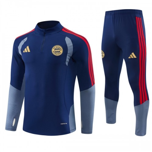 FC Bayern München Quarter Zip Training Huppari 2026-27 Sininen FC Bayern München Quarter Zip Training Huppari 2026-27 Sininen