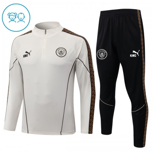 Manchester City Quarter Zip Training Huppari 2026-27 Harmaa - Lasten Manchester City Quarter Zip Training Huppari 2026-27 Harmaa - Lasten