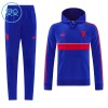 Manchester United Hoodie Training Huppari 2026-27 Sininen - Lasten Manchester United Hoodie Training Huppari 2026-27 Sininen - Lasten