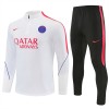 Paris Saint-Germain Quarter Zip Training Huppari 2026-27 Valkoinen Paris Saint-Germain Quarter Zip Training Huppari 2026-27 Valkoinen