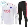 Paris Saint-Germain Quarter Zip Training Huppari 2026-27 Valkoinen - Lasten