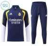 Real Madrid Quarter Zip Training Huppari 2026-27 Sininen - Lasten Real Madrid Quarter Zip Training Huppari 2026-27 Sininen - Lasten