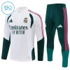 Real Madrid Quarter Zip Training Huppari 2026-27 Valkoinen - Lasten
