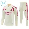 Real Madrid Quarter Zip Training Huppari 2026-27 Valkoinen - Lasten Real Madrid Quarter Zip Training Huppari 2026-27 Valkoinen - Lasten