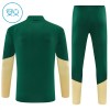 Real Madrid Quarter Zip Training Huppari 2026-27 Vihreä - Lasten