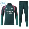 Real Madrid Quarter Zip Training Huppari 2026-27 Vihreä - Lasten Real Madrid Quarter Zip Training Huppari 2026-27 Vihreä - Lasten