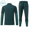 Real Madrid Quarter Zip Training Huppari 2026-27 Vihreä - Lasten