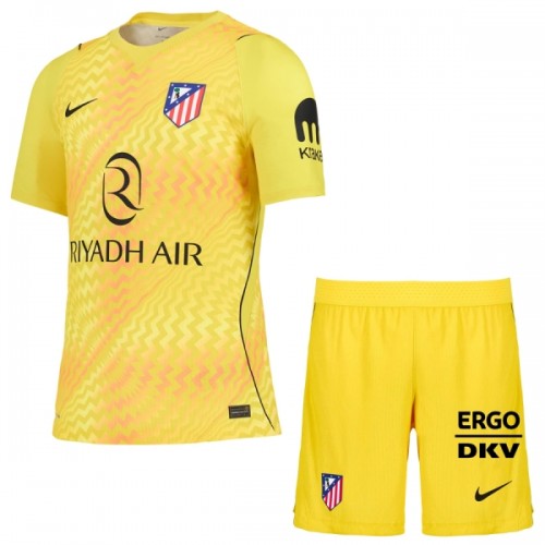 Atlético Madrid Pelipaita Maalivahti 2026-27 Keltainen - Lasten Atlético Madrid Pelipaita Maalivahti 2026-27 Keltainen - Lasten