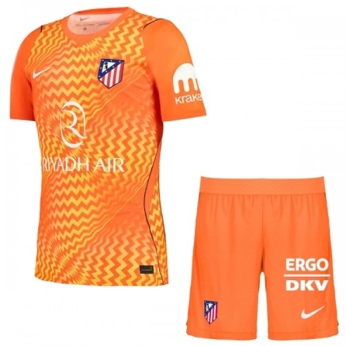 Atlético Madrid Pelipaita Maalivahti 2026-27 Oranssi - Lasten Atlético Madrid Pelipaita Maalivahti 2026-27 Oranssi - Lasten