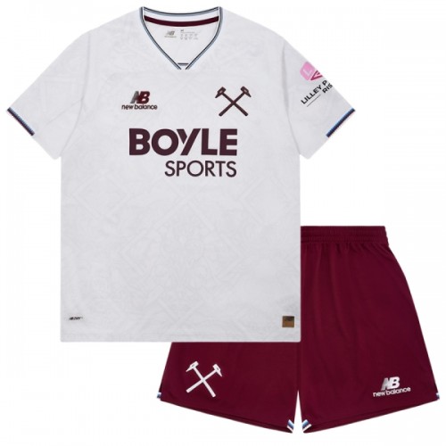 West Ham United Pelipaita Vieras 2026-27 - Lasten West Ham United Pelipaita Vieras 2026-27 - Lasten
