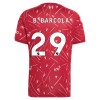 Liverpool B. Barcola 29 Pelipaita Koti 2026-27 Liverpool B. Barcola 29 Pelipaita Koti 2026-27