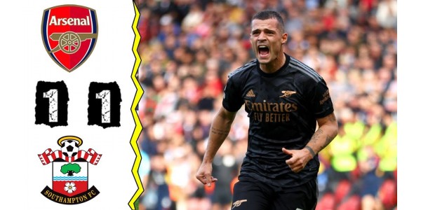 Tuomari toistuvasti kiistanalaisella rangaistuksella, Arsenal 1-1 -arvo Southamptonia vastaan