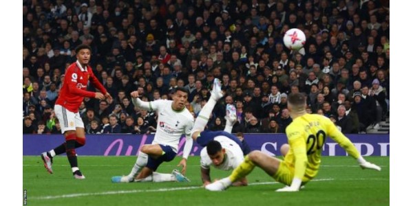 Valioliiga: Manchester United 2-2 Tottenham