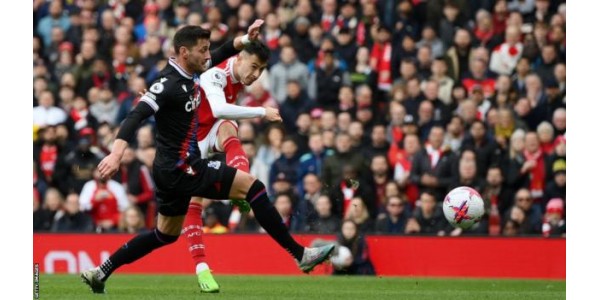 Valioliiga: Arsenal 4-1 Crystal Palace, 2 maalia ja 1 syöttö Sakalta