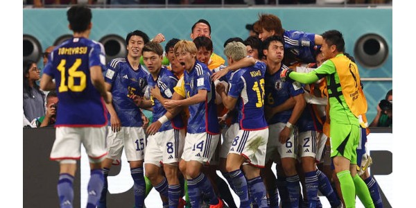 Toinen suuri yllätys, kun Argentiina, Saksa hävisi Japanille 1:2 Toinen suuri yllätys, kun Argentiina, Saksa hävisi Japanille 1:2