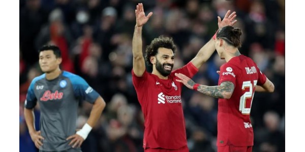 Liverpool 2-0 Napoli, Salah Ottelun mies