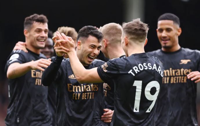 Valioliiga: Fulham 0:3 Arsenal, Newcastle 2:1 Wolves
