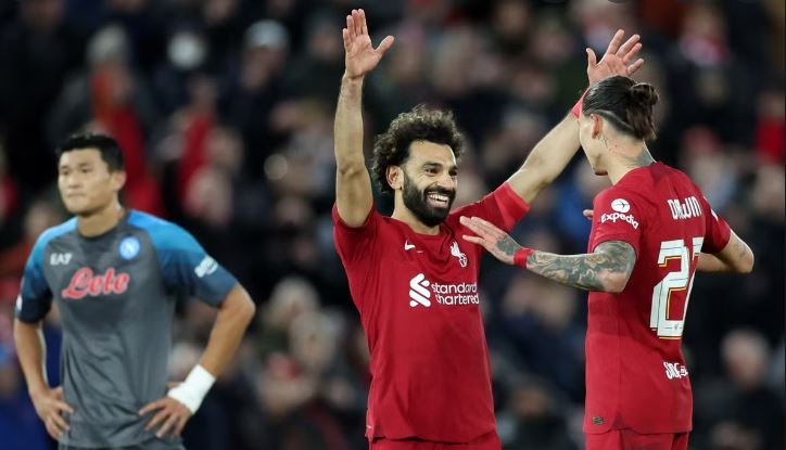Liverpool 2-0 Napoli, Salah Ottelun mies